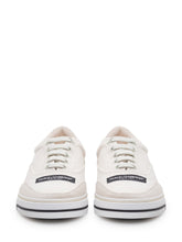 Low Top Canvas Sneakers with Laces - Dolce & Gabbana | Lidia Shopping