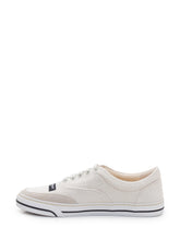 Low Top Canvas Sneakers with Laces - Dolce & Gabbana | Lidia Shopping