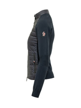 Cardigan con Inserti Trapuntati e Zip - Abbigliamento Donna | Lidia Shopping