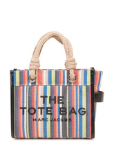 Borsa The Small Tote a Righe con Manici Intrecciati - Borse a Tracolla Donna | Lidia Shopping