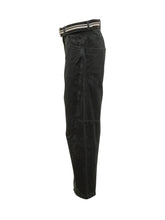 Trousers with Belt and Structured Seams - Men | Lidia Shopping
