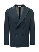 Double Breasted Jacket with Pockets - Boglioli | Lidia Shopping