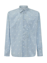 Pinstripe LS Shirt with Collar and Pocket - Collezione Happy Birthday | Lidia Shopping