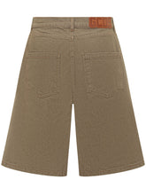 Denim Shorts with Applied Logo - Gcds | Lidia Shopping