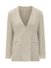 Blazer con Scollo a V e Tasche - Abbigliamento Donna | Lidia Shopping