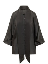 Blusa con Colletto e Maniche Ampie - Abbigliamento Donna | Lidia Shopping