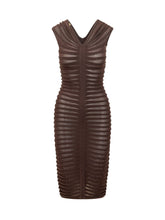 Draped Knit Midi Dress - Elisabetta Franchi | Lidia Shopping