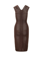 Draped Knit Midi Dress - Elisabetta Franchi | Lidia Shopping