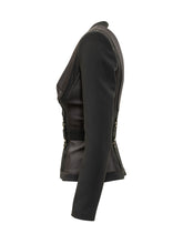 High Waist Wide Leg Trousers - Elisabetta Franchi | Lidia Shopping