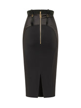 Shoulder Bag with Flap and Logo - Elisabetta Franchi | Lidia Shopping