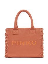 Borsa Shopper in Canvas con Logo - Borse a Tracolla Donna | Lidia Shopping