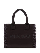 Borsa Shopper in Canvas con Logo - Borse a Tracolla Donna | Lidia Shopping