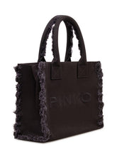 Borsa Shopper in Canvas con Logo - Borse a Tracolla Donna | Lidia Shopping