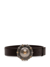 Cintura con Fibbia Rotonda Incisa - Accessori Donna | Lidia Shopping