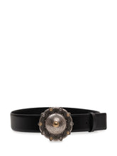 Cintura con Fibbia Rotonda Incisa - Accessori Donna | Lidia Shopping