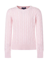 Maglione Girocollo a Trecce in Cotone - Abbigliamento Bambini | Lidia Shopping