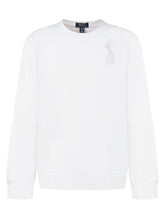 Felpa Bambino in Cotone con Maxi Logo Tone-on-Tone - Abbigliamento Bambini | Lidia Shopping