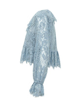 Lace V Neck Top with Long Sleeves - Collezione Happy Birthday | Lidia Shopping