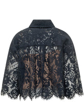 Camicia in Pizzo con Maniche Corte - Abbigliamento Donna | Lidia Shopping