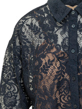 Camicia in Pizzo con Maniche Corte - Abbigliamento Donna | Lidia Shopping