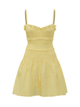 Abito Mini con Corpino Arricciato e Balze - Abbigliamento Donna | Lidia Shopping