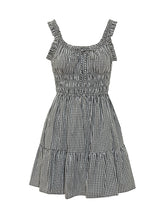 Gingham Mini Dress with Ruffle Hem - Collezione Happy Birthday | Lidia Shopping