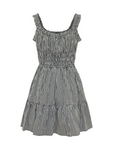 Gingham Mini Dress with Ruffle Hem - Collezione Happy Birthday | Lidia Shopping