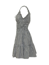 Gingham Mini Dress with Ruffle Hem - Collezione Happy Birthday | Lidia Shopping