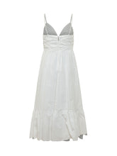 Poplin Midi Dress with V Neck and Drawstring - Collezione Happy Birthday | Lidia Shopping