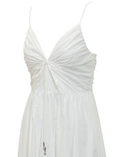 Poplin Midi Dress with V Neck and Drawstring - Collezione Happy Birthday | Lidia Shopping