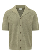 Camicia in Maglia Verde Salvia - Abbigliamento Uomo | Lidia Shopping