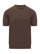 Crew Neck Short Sleeve Knit Sweater - Collezione Happy Birthday | Lidia Shopping