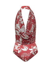 Halter Neck Bodysuit with Floral Print Dancing Flowers - Dsquared2 | Lidia Shopping