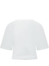 T-shirt Corta con Stampa Numero Animalier - Abbigliamento Donna | Lidia Shopping