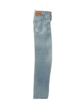 Loose Fit Jeans in Light Wash Denim - Dsquared2 | Lidia Shopping