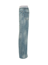 Loose Fit Jeans with Rips and Distressed Details - Collezione Happy Birthday | Lidia Shopping