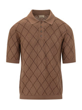 Intarsia Diamond Polo with Collar and Buttons - Collezione Happy Birthday | Lidia Shopping