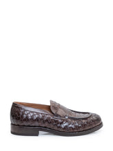 Woven Leather Loafers with Strap - DUCANERO | Lidia Shopping