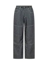 Japanese Chambray Pants with Belt - GRAMICCI | Lidia Shopping