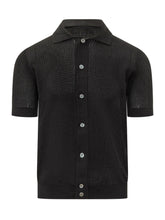 Camicia in Maglia Traforata Maniche Corte - Abbigliamento Uomo | Lidia Shopping