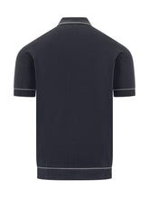 Short Sleeve Knit Polo with Contrast Details - Collezione Happy Birthday | Lidia Shopping