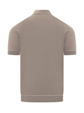 Short Sleeve Knit Polo with Contrast Details - Collezione Happy Birthday | Lidia Shopping