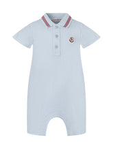 Polo Romper with Contrast Collar - Kids | Lidia Shopping