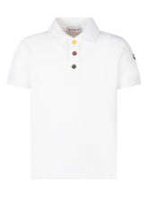 Polo a Maniche Corte con Bottoni Logati - Abbigliamento Bambini | Lidia Shopping