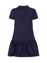 Girls  Cotton Polo Dress with Ruffled Skirt - Kids | Lidia Shopping
