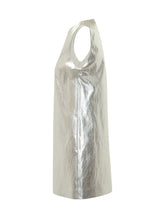 Abito Smanicato Effetto Metallizzato - Abbigliamento Donna | Lidia Shopping