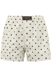 Boxer con Vita Elasticizzata e Stampa Pois - Abbigliamento Donna | Lidia Shopping