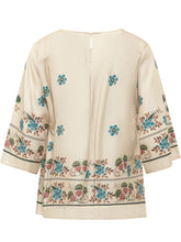 Camicia con Stampa Floreale e Maniche Ampie - Abbigliamento Donna | Lidia Shopping