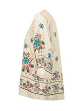 Camicia con Stampa Floreale e Maniche Ampie - Abbigliamento Donna | Lidia Shopping