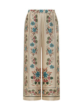 Pantalone Palazzo con Stampa Floreale - Abbigliamento Donna | Lidia Shopping